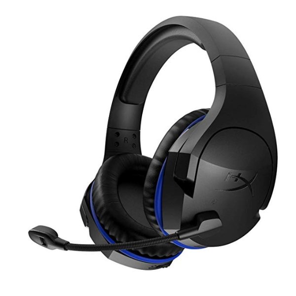 Cloud Stinger Wireless – Gaming Headset – Up to 17 Hour Battery Life - Works with PS4, Playstation 4, Nintendo Switch. Immersive in-Game Audio with Mic - HX-HSCSW-BK