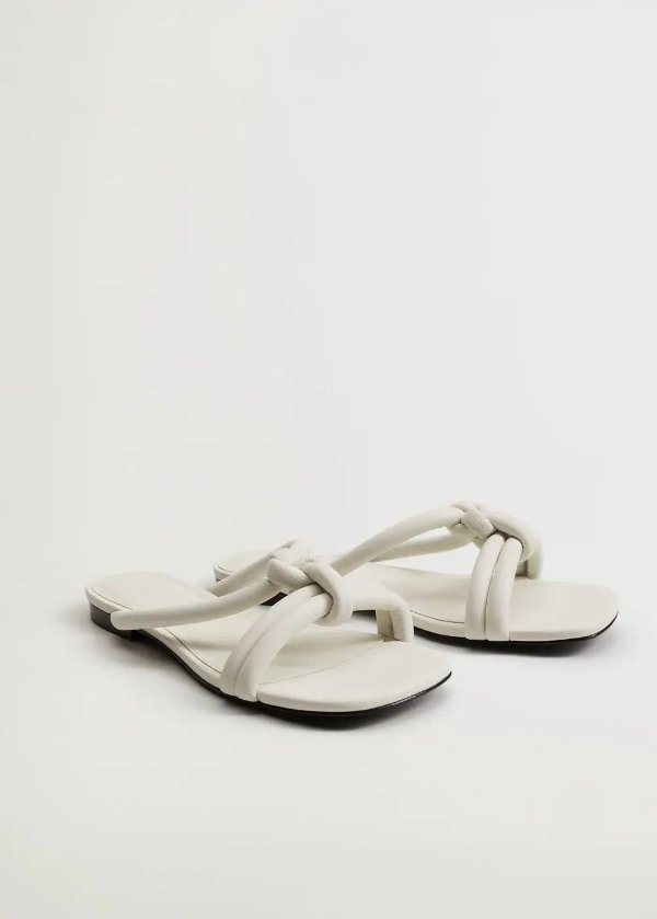Padded sandal - Women | MANGO OUTLET USA