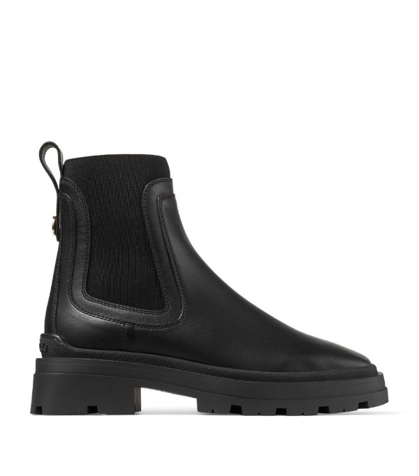 Veronique Leather Ankle Boots