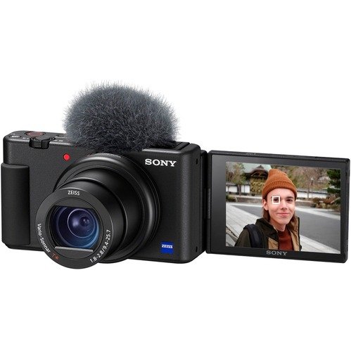 ZV-1 Compact Digital Vlogging 4K Camera for Content Creators & Vloggers DCZV1/B