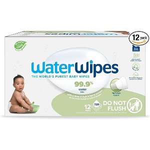 WaterWipes敏感肌肤用宝宝湿巾 12包，720片