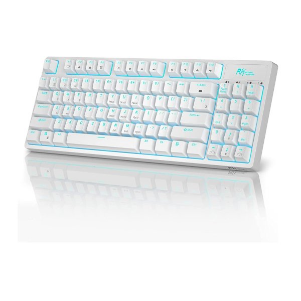 RK89 85% Triple Mode BT5.0/2.4G/USB-C Hot Swappable Mechanical Keyboard
