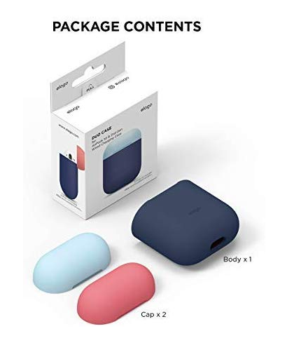 elago Duo Case Compatible with Apple AirPods 1 & 2