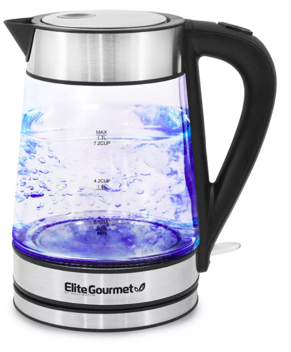 macys现有Elite Gourmet 1.7l电热水壶