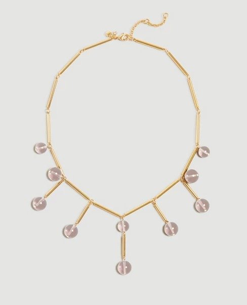 Glass Beaded Necklace | Ann Taylor