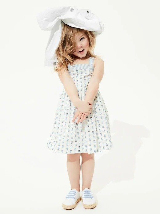 Toddler Paisley Strap Dress.