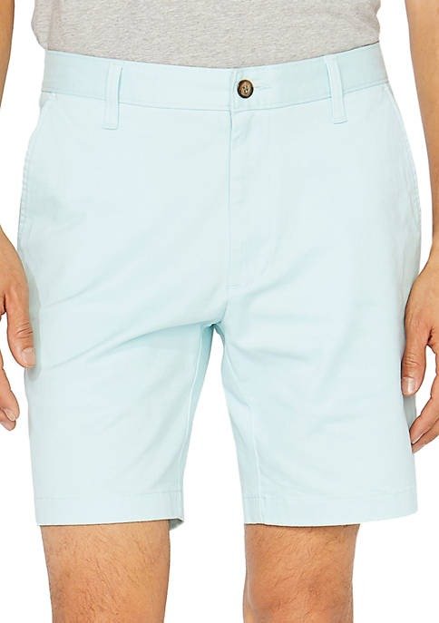 8.5 Inch Classic Fit Deck Shorts with Stretch