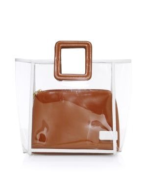 - Shirley PVC & Leather Tote