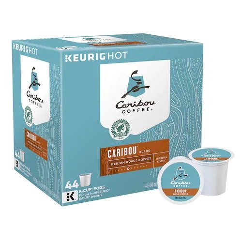 Caribou Coffee Caribou Blend, Keurig® K-Cup® Pods, Medium Roast - 44-pk.