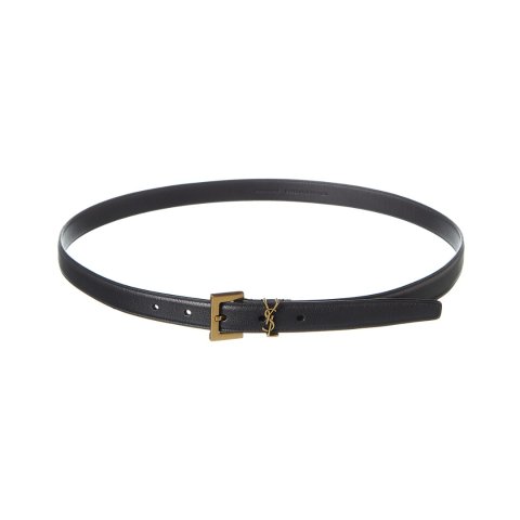 Saint LaurentYSL Cintura Leather Belt