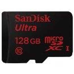 闪迪SanDisk 极速至尊 Ultra 128GB UHI-I/Class 10 Micro SDXC闪存卡[超新版]