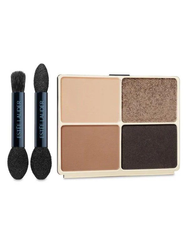 Pure Color Envy Luxe Eyeshadow Quad Refill In Desert Dunes