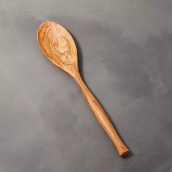 Olivewood Spoon + Reviews | Crate and Barrel