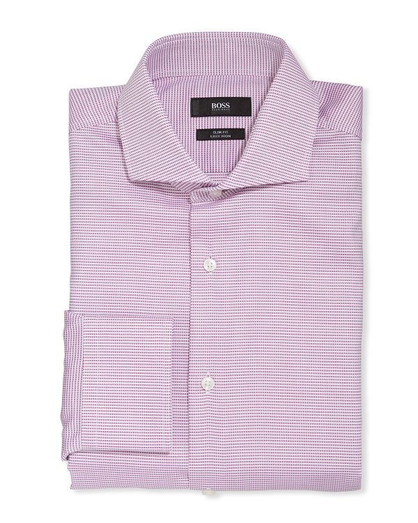 Men's Micro-Squares Dress Shirt