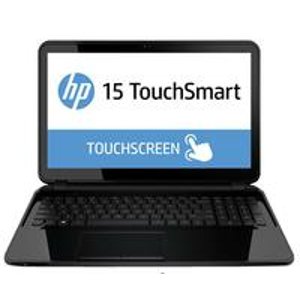 惠普HP TouchSmart 15-d020nr AMD 4核 1.5GHz 15.6吋 LED背光 触摸屏笔记本电脑, 型号 F5Y29UA#ABA
