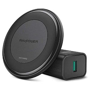Ending Soon: RAVPower 10W Qi Fast Wireless Charger with QC 3.0 Adapter