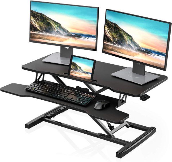 FITUEYES Height Adjustable Standing Desk 36” Wide