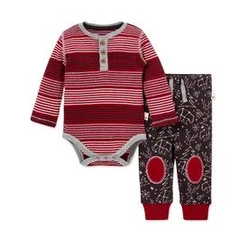 Holiday in the Stars Organic Baby Bodysuit & Pant Set