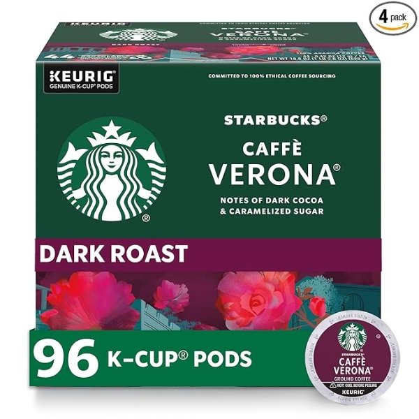 Caffè Verona Dark Roast Single Cup Coffee