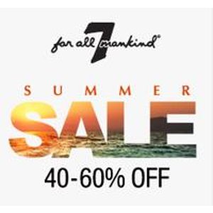 7 For All Mankind Summer sale