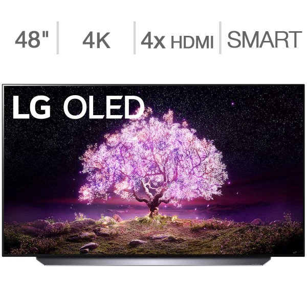 LG 48" Class - C1 Series - 4K UHD OLED TV - Allstate Protection Plan Bundle Included