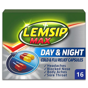 Lemsip 感冒药 英国超常见的非处方药 治疗头痛、喉咙痛、发烧