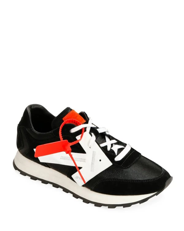 Men's HG Runner Arrow Sneakers, Black
