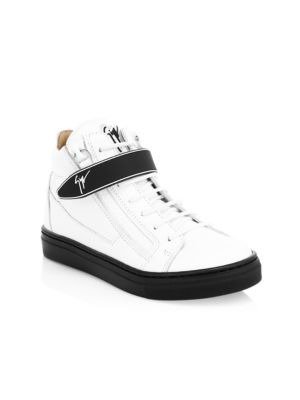 Little Boy's & Boy's Leather High-Top Sneakers