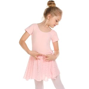 Arshiner 女童芭蕾舞裙，围裙可拆下，超多色选 3-11岁尺码