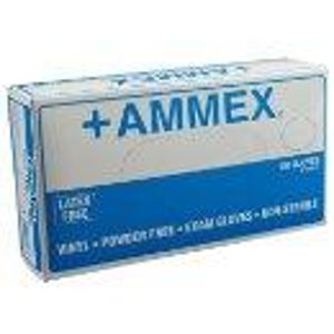 Ammex VPF Vinyl Glove, Medical Exam, Latex Free, Disposable, Powder Free, Medium (Box of 100)