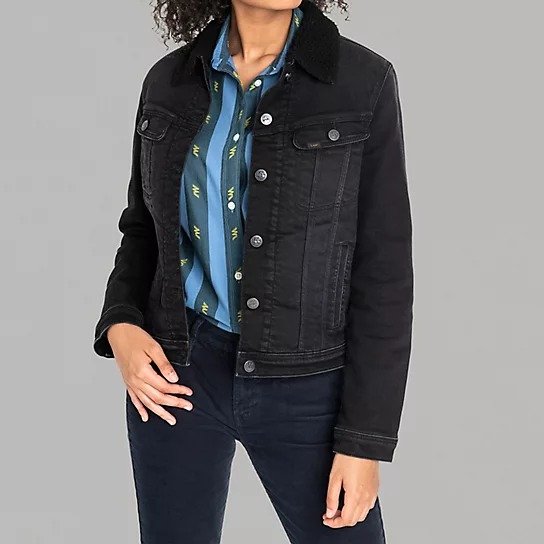 Women's Lee European Collection - Sherpa Lined Rider Jacket | Lee