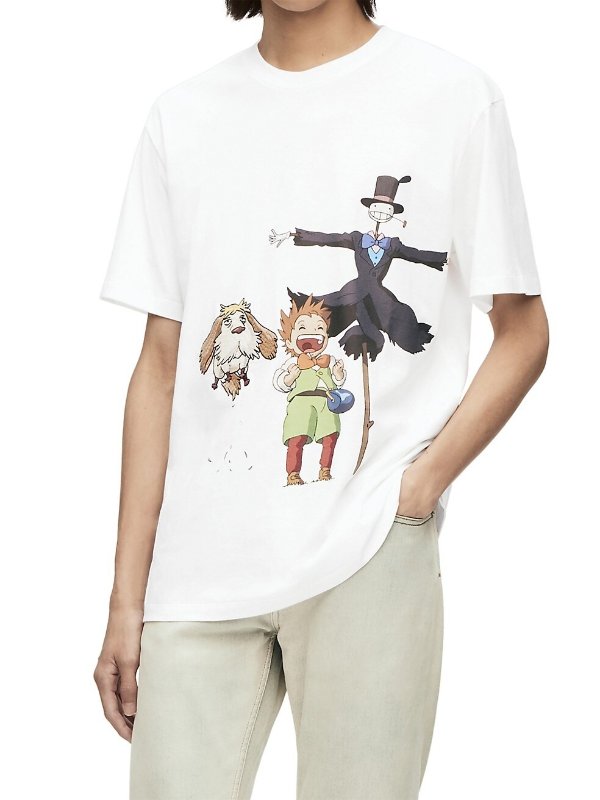 x Studio Ghibli Howl's Moving Castle Graphic T-Shirt