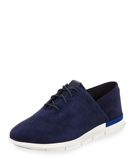 Grand Horizon Lace-Up Sneakers Blue