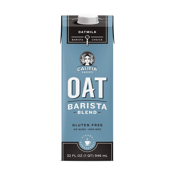 s - Oat Milk, Unsweetened Barista Blend, 32 Oz (Pack of 6)