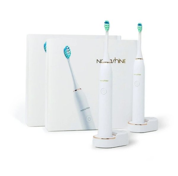 Ultrasonic Whitening Toothbrush Bundle (Two Toothbrushes)