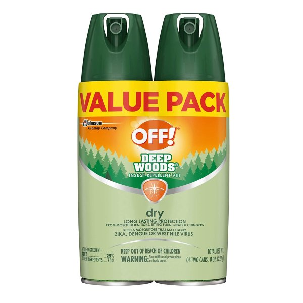 OFF! Deep Woods Insect & Mosquito Repellent VIII 4oz
