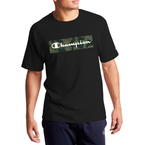 Champion Men's Classic Script Camo Graphic T-Shirt