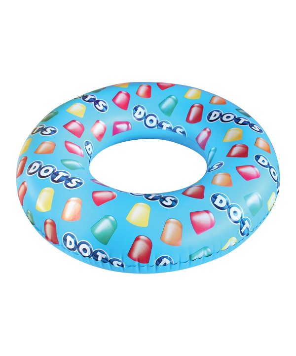 Dots Blue Inflatable Pool Float