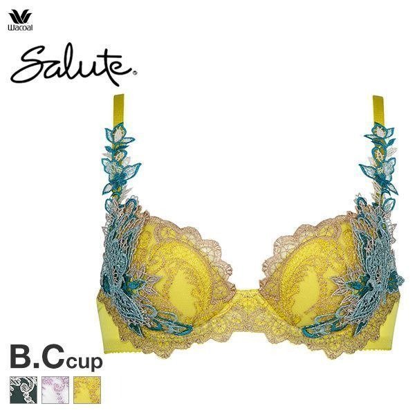 25% OFF (Wacoal) Wacoal (salute) Salute 19AW series14 BTJ414 P-UP brassiere BC pushup one piece of article [underwear Lady's bra under great grain under 80]
