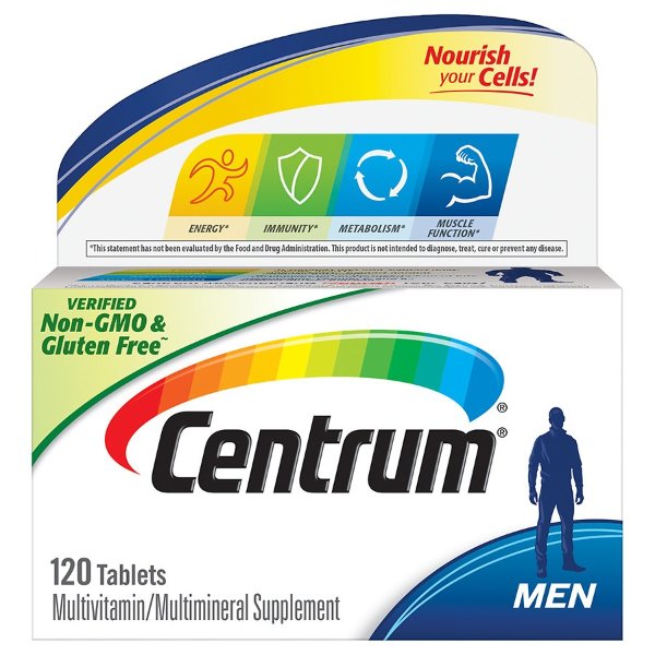 Men, Complete Multivitamin/Multimineral Supplement Tablet
