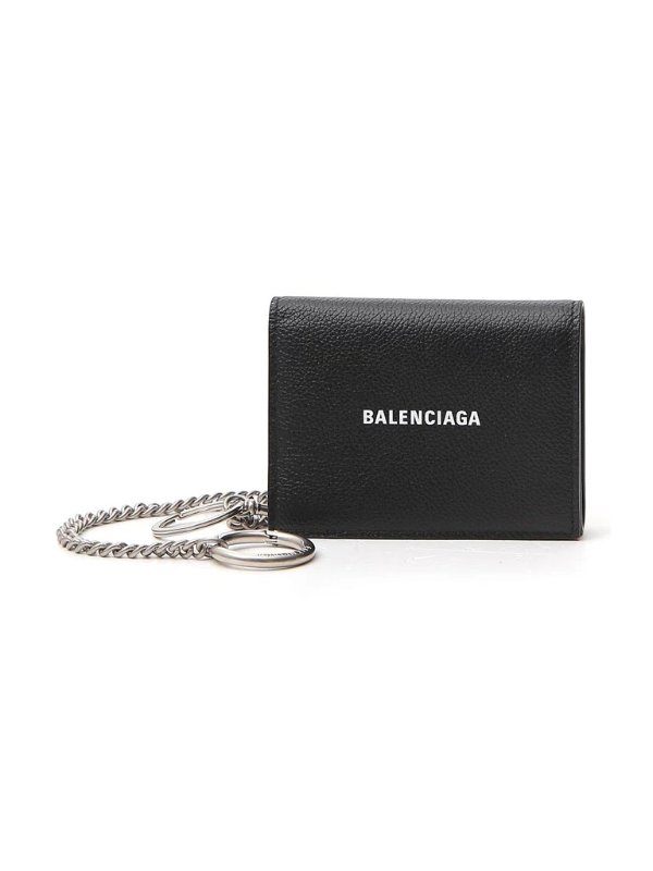 Balenciaga Logo Chain Wallet