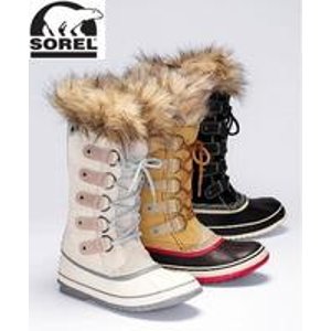 Sorel：男女式及儿童冬靴促销+免运费