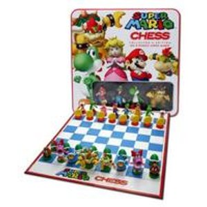 Usaopoly Mens Super Mario Collector's Edition Chess Game