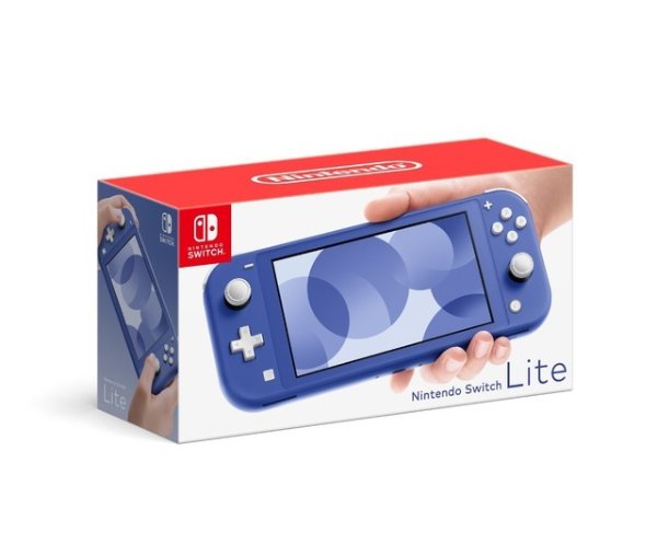 Nintendo Switch Lite 掌机蓝色新配色- 北美省钱快报