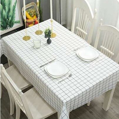 1pc Waterproof Checkered Tablecloth - Indoor / Outdoor Dining Accessories