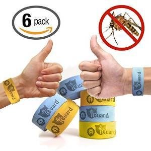 iGuard Band All Natural Mosquito Repellent Bracelets - Six (6) Pack