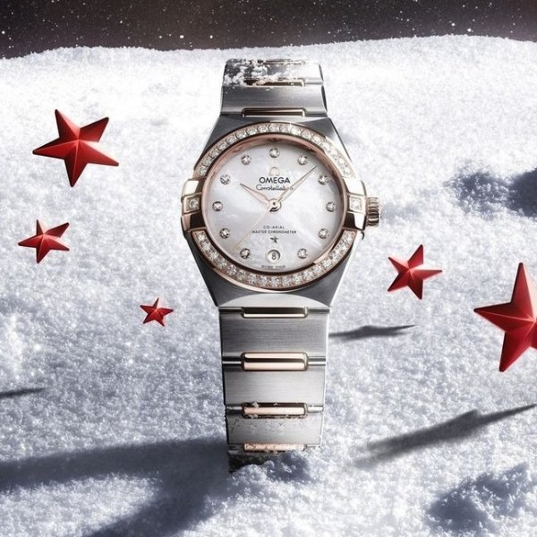 Constellation Automatic Chronometer Diamond Ladies Watch 131.15.29.20.55.001