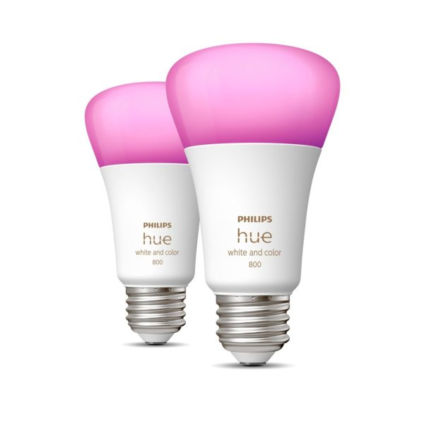 Hue White and color ambiance 2-pack E26