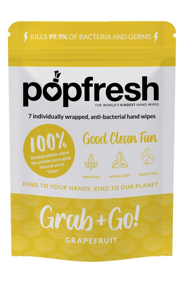 Grab & Go Good Clean Fun Antibacterial Hand Wipes