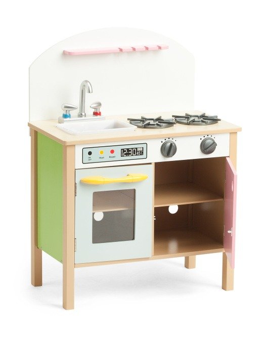 Play Kitchen With Dual Doors